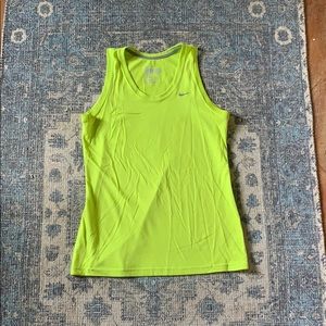 Neon workout tank